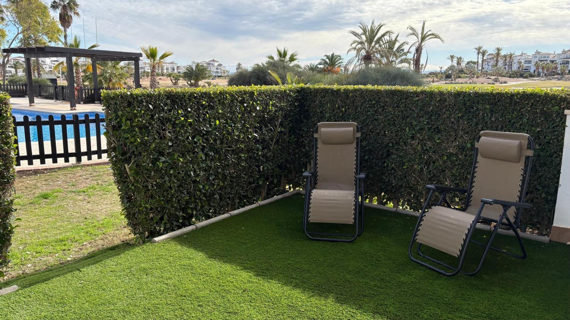 Apartamento De Lujo En Planta Baja Con Piscina En La Torre Golf Resort Roldán Exteriör bild
